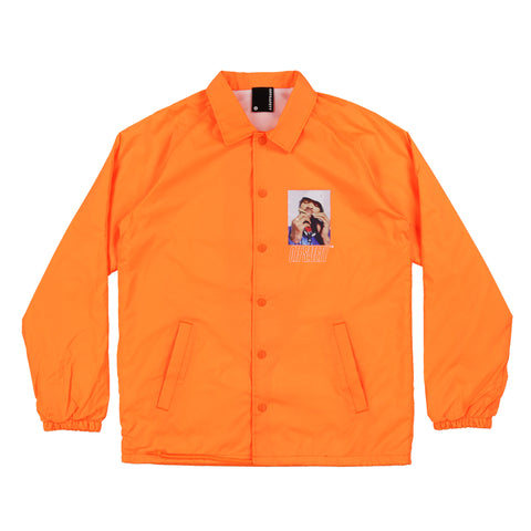 How High Coach Jacket (Orange)