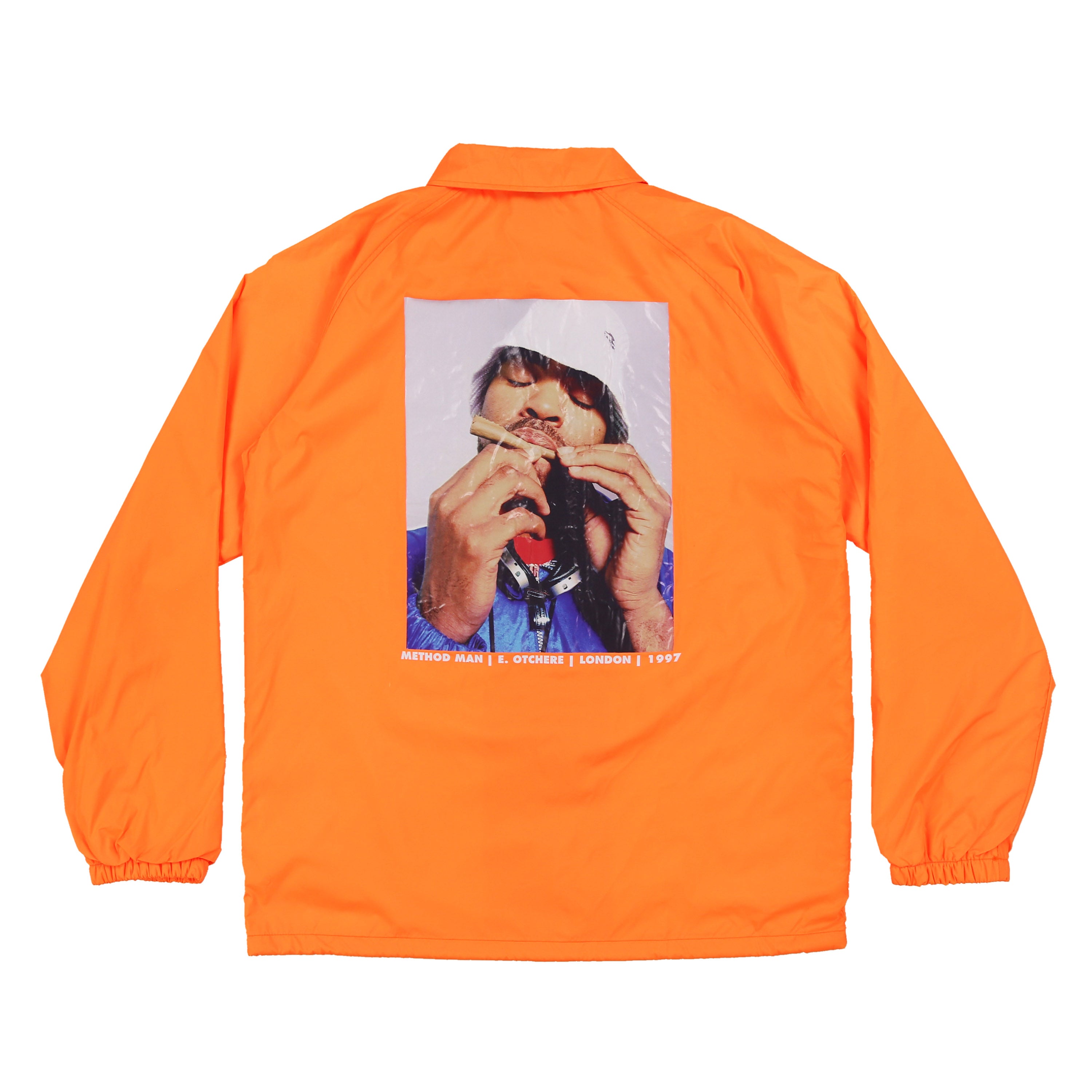 How High Coach Jacket (Orange)