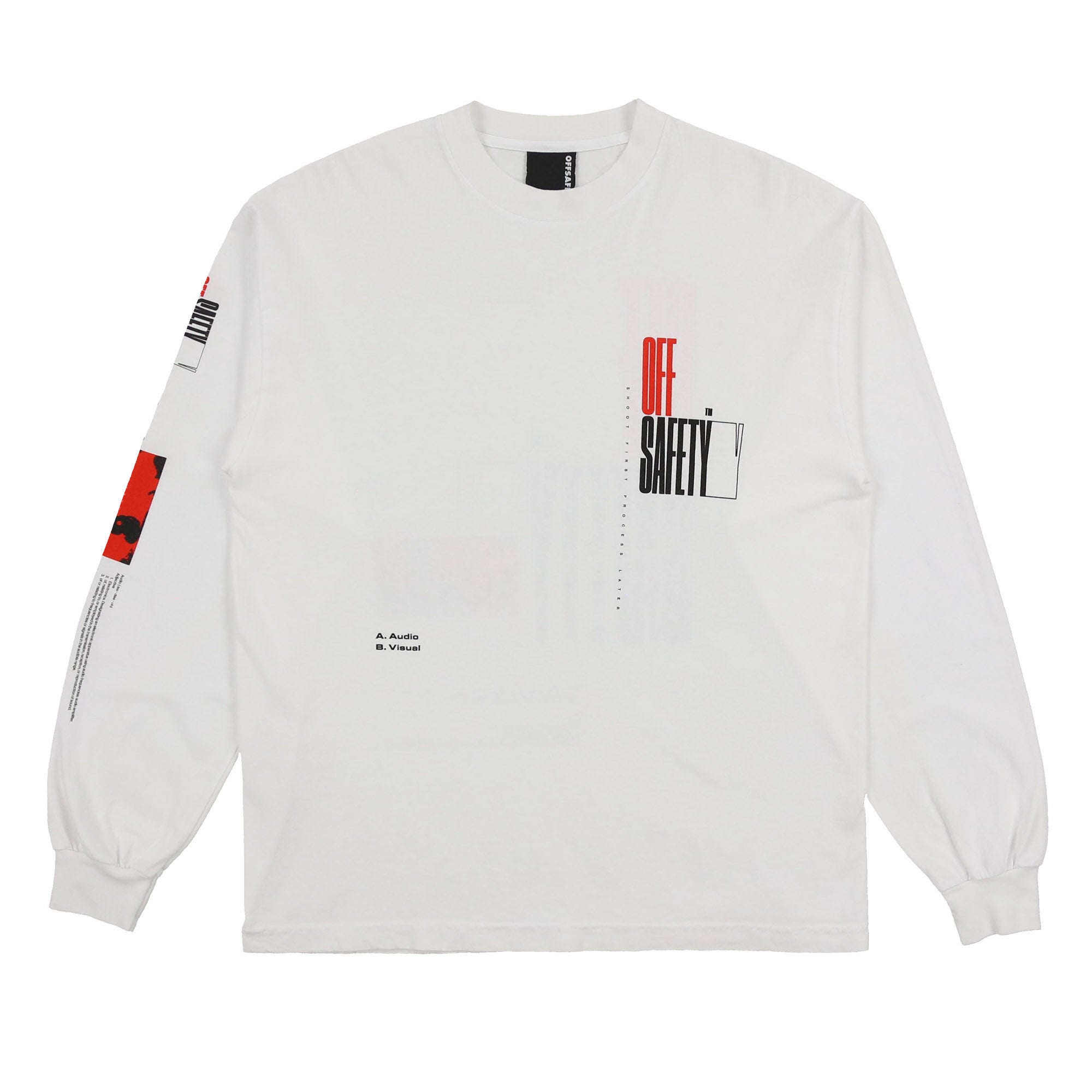 Sky's The Limit LS Tee (White) – Off Safety Show